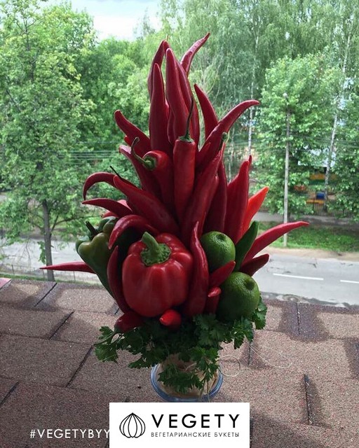 Букет из овощей